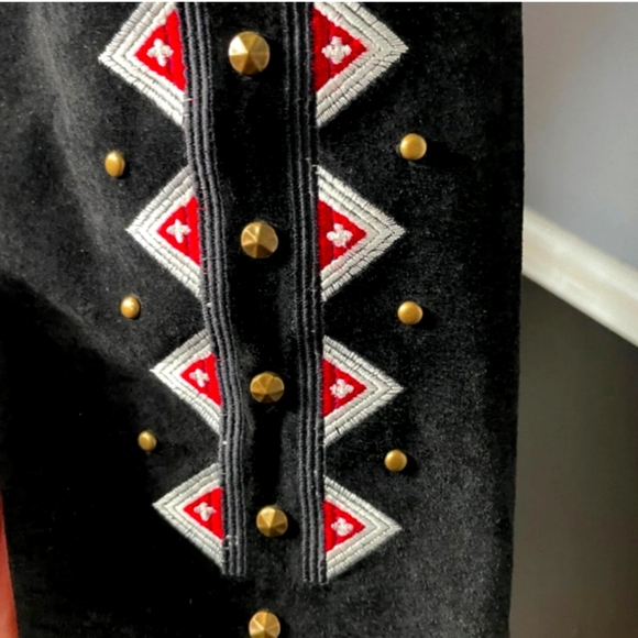 🤠Vintage Suede Western Jacket w/ Fringe🤠 - Picture 6 of 14